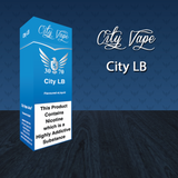 City LB Flavoured Vape E-Liquid - City Vape - 30VG / 70PG