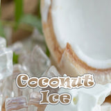 Coconut Ice Flavoured Vape E-Liquid - QCig - 60VG / 40PG