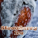 Strawberry Ice 10ml Vaping E-Liquid - QCig - 60VG / 40PG