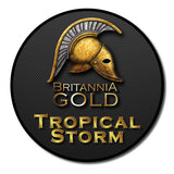 Tropical Storm 10ml Vaping E-Liquid - Britannia Gold - 40VG / 60PG