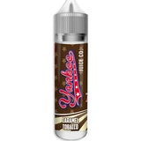 Caramel Tobacco Flavoured 50ml Shortfill E-Liquid - Yankee All Stars - 70VG / 30PG