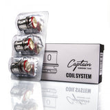 iJoy Captain S Coils - 3 Pack [CA3 0.25ohm] [Quality Vape E-Liquids, CBD Products] - Ecocig Vapour Store