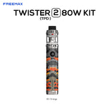 Freemax Twister 2 80w Kit [3D Orange] (inc free glass) [Quality Vape E-Liquids, CBD Products] - Ecocig Vapour Store