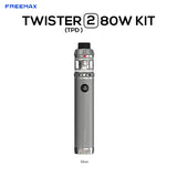 Freemax Twister 2 80w Kit [Silver] (inc free glass) [Quality Vape E-Liquids, CBD Products] - Ecocig Vapour Store