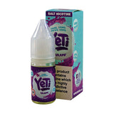 Yeti - Nicotine Salt - Grape [20mg] [Quality Vape E-Liquids, CBD Products] - Ecocig Vapour Store