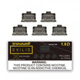 Snowwolf Exilis Xpod Coils - 5 Pack