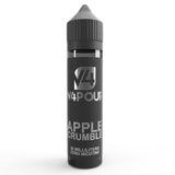 Apple Crumble Flavoured 50ml Shortfill E-Liquid - V4POUR - 70VG / 30PG