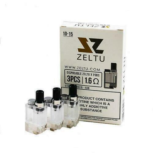 Zeltu X Replacement Pod (3 Pack) - Zeltu Ecocig Vapour Store Zeltu X Replacement Pod (3 Pack) - Zeltu Ecocig Vapour Store