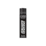 1x Clipper SPLYFT Black Large Classic Refillable Lighter