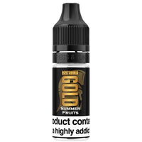 Summer Fruits Flavoured HI PG Vape E-Liquid - Britannia Gold - 40VG / 60PG