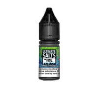10mg Ultimate Puff Salts On Ice 10ml Flavoured Nic Salts (50VG/50PG)
