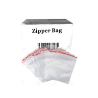 Zipper Branded 25mm x 25mm Clear Baggies