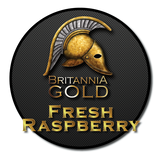 Fresh Raspberry Flavoured Hi PG Vape E-Liquid - Britannia Gold - 40VG / 60PG