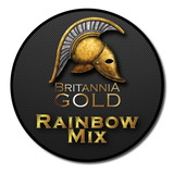 Rainbow Mix 10ml Vape E-Liquid - Britannia Gold - 40VG / 60PG