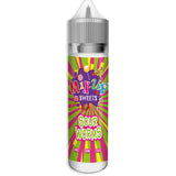 Sour Worms 50ml Shortfill E-Liquid - Mix Up Sweets - 70VG / 30PG