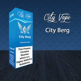 City Berg Flavoured Vape E-Liquid - City Vape - 30VG / 70PG