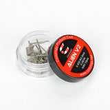 Coilology Pre Built Alien V2 10pcs [Ni80 0.22ohm] [Quality Vape E-Liquids, CBD Products] - Ecocig Vapour Store