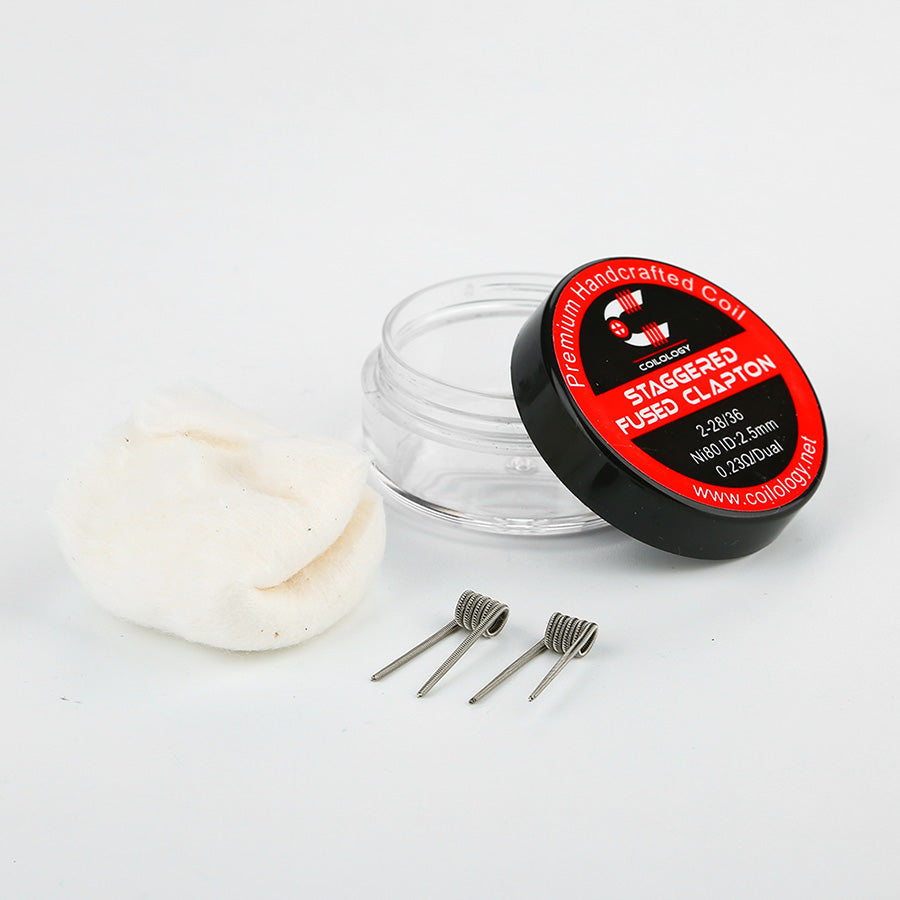 Coilology Pre Built SFC 2pcs [Ni80 0.23ohm] [Quality Vape E-Liquids, CBD Products] - Ecocig Vapour Store