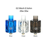 Freemax GEMM Disposable Tank - Blue [G2 Mesh 0.5ohm][20w-30w] - 2 Pack [Quality Vape E-Liquids, CBD Products] - Ecocig Vapour Store