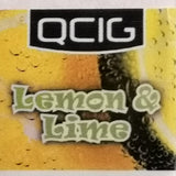 Lemon & Lime Flavoured Vape E-Liquid - QCig - 60VG / 40PG