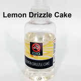 Lemon Drizzle Cake 50ml Shortfill Vape E-Liquid - QCig - 60VG / 40PG