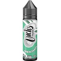 Menthol 50ml Shortfill E-Liquid - By Uncle's Vape Co - 50VG / 50PG