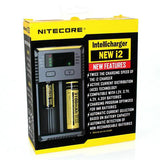 Nitecore i2 Intellicharger 2-Bay [Quality Vape E-Liquids, CBD Products] - Ecocig Vapour Store