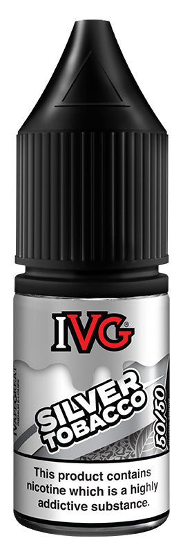 IVG - 50/50 - Tobacco Silver [12mg] [Quality Vape E-Liquids, CBD Products] - Ecocig Vapour Store