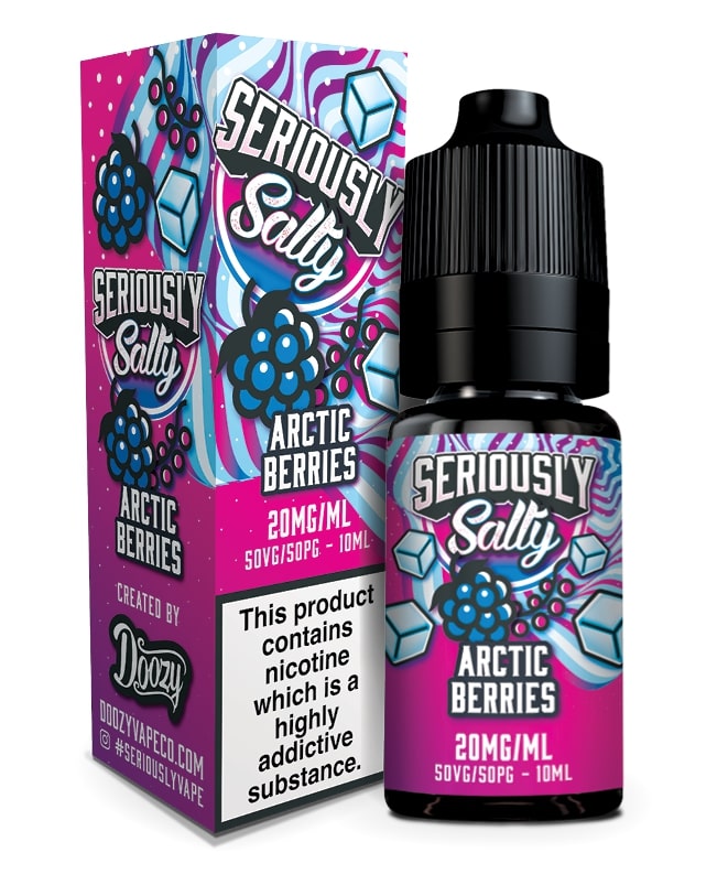 Doozy Vape - Seriously Salty - Arctic Berries [20mg] [Quality Vape E-Liquids, CBD Products] - Ecocig Vapour Store