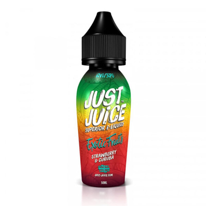 Just Juice - 50ml - Curuba Strawberry [Quality Vape E-Liquids, CBD Products] - Ecocig Vapour Store