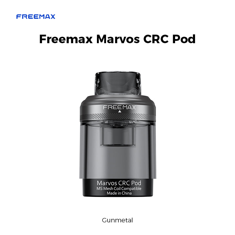 Freemax Marvos CRC Pod [Gunmetal] [Quality Vape E-Liquids, CBD Products] - Ecocig Vapour Store