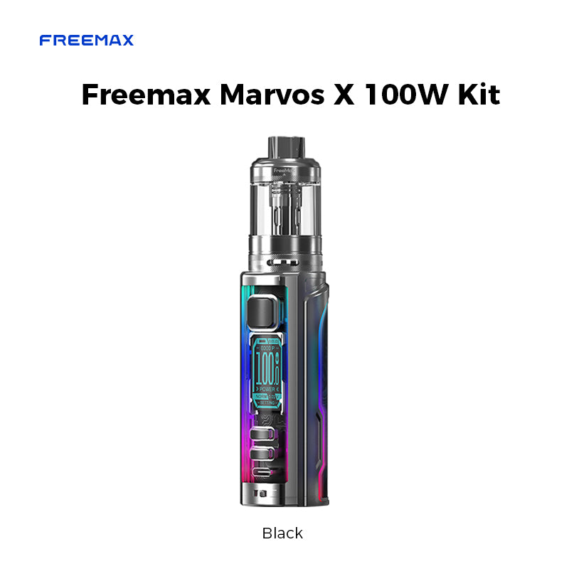 Freemax Marvos X 100W Kit [Black] [Quality Vape E-Liquids, CBD Products] - Ecocig Vapour Store