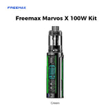 Freemax Marvos X 100W Kit [Green] [Quality Vape E-Liquids, CBD Products] - Ecocig Vapour Store