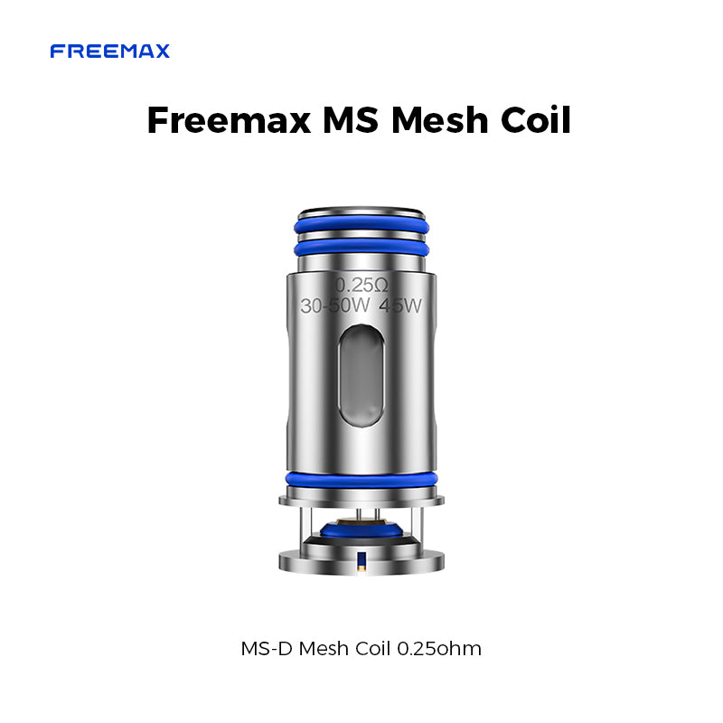 Freemax MS-D Coils - Pack [0.25ohm Mesh] [Quality Vape E-Liquids, CBD Products] - Ecocig Vapour Store