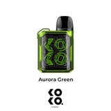 Uwell Caliburn GK2 Pod Kit [Aurora Green] [Quality Vape E-Liquids, CBD Products] - Ecocig Vapour Store
