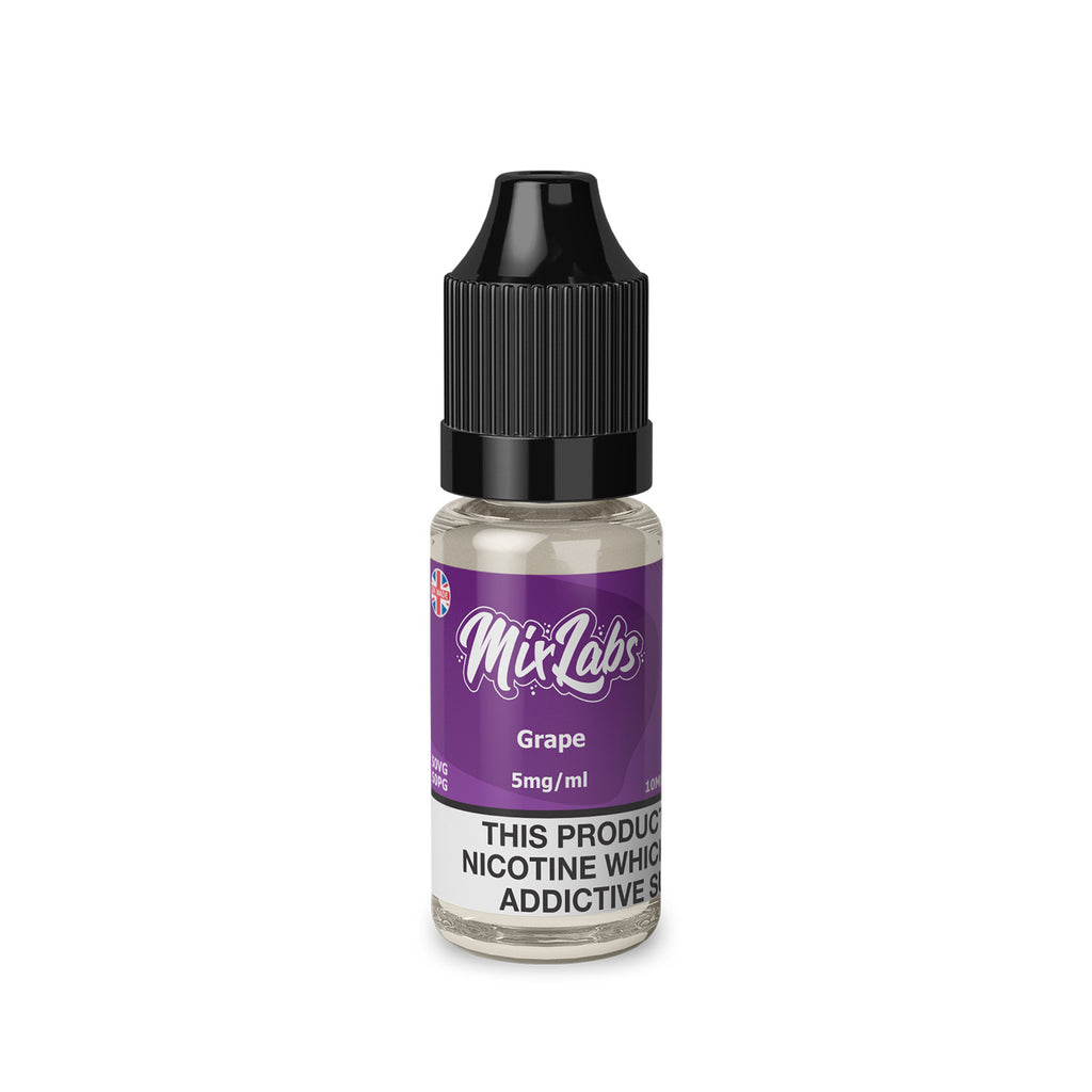 Mix Labs - Nic Salt - Grape [5mg] [Quality Vape E-Liquids, CBD Products] - Ecocig Vapour Store