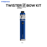 Freemax Twister 2 80w Kit [Blue] (inc free glass) [Quality Vape E-Liquids, CBD Products] - Ecocig Vapour Store