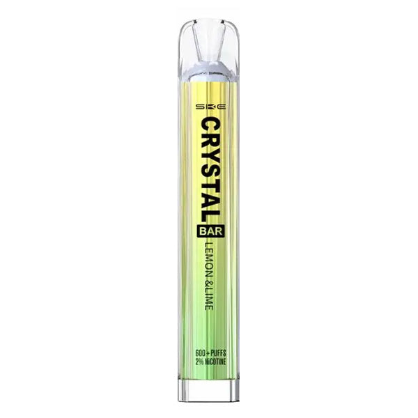 Crystal Bar Disposable Pod - Lemon and Lime [20mg] [Quality Vape E-Liquids, CBD Products] - Ecocig Vapour Store