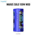 Freemax Maxus Solo 100w Mod [Cobalt Blue] [Quality Vape E-Liquids, CBD Products] - Ecocig Vapour Store