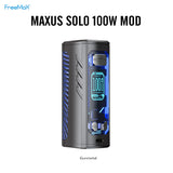 Freemax Maxus Solo 100w Mod [Gunmetal] [Quality Vape E-Liquids, CBD Products] - Ecocig Vapour Store
