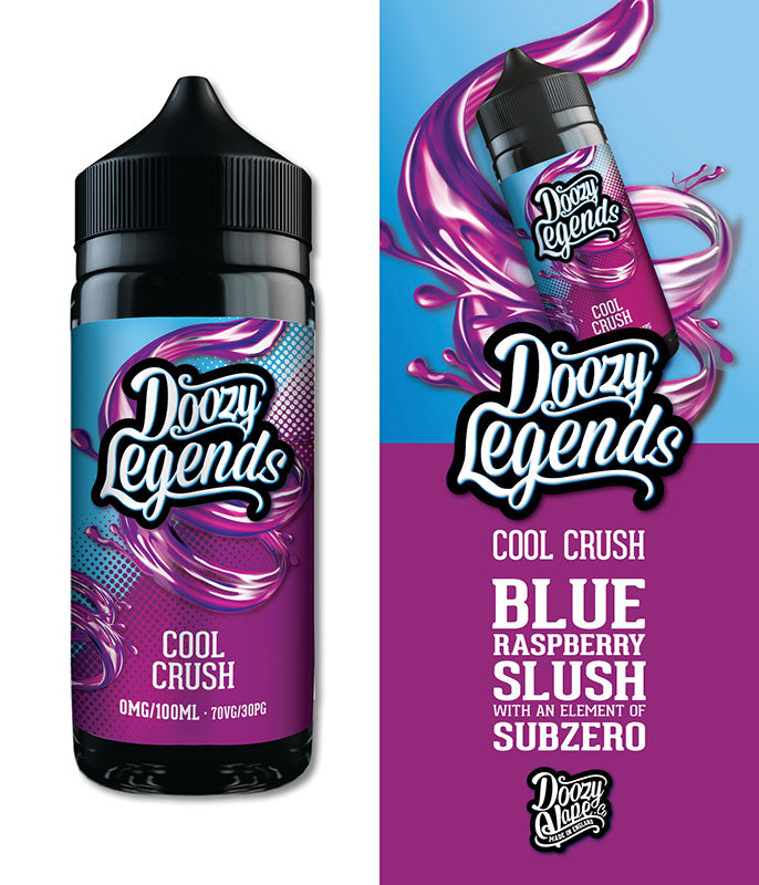 Doozy Vape - Legends - 100ml - Cool Crush [Quality Vape E-Liquids, CBD Products] - Ecocig Vapour Store