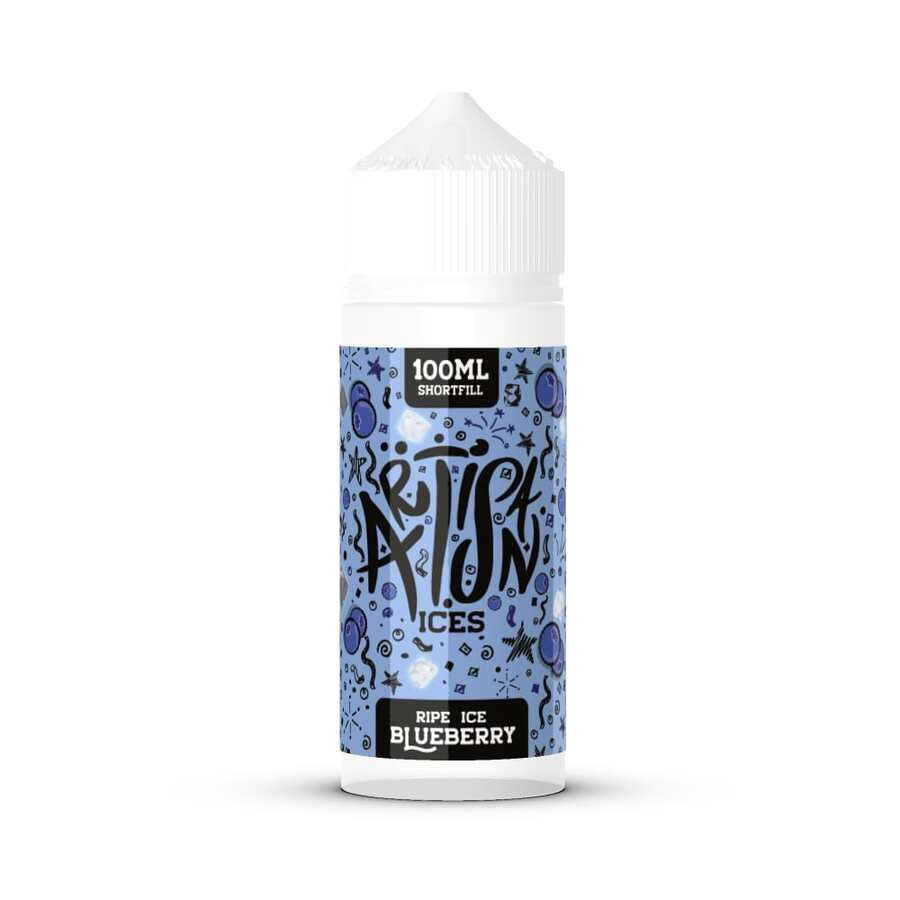 Artisan Ices - 100ml - Ripe Ice Blueberry [Quality Vape E-Liquids, CBD Products] - Ecocig Vapour Store