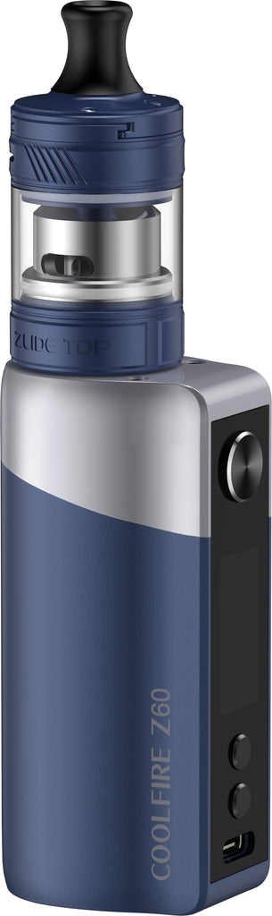 Innokin Coolfire Z60 Zlide Top Kit [Blue] [Quality Vape E-Liquids, CBD Products] - Ecocig Vapour Store
