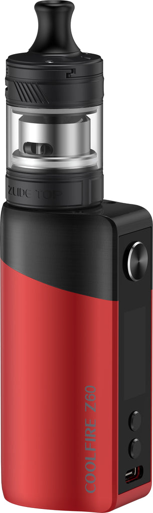 Innokin Coolfire Z60 Zlide Top Kit [Red] [Quality Vape E-Liquids, CBD Products] - Ecocig Vapour Store