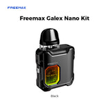Freemax Galex Nano Kit [Black] [Quality Vape E-Liquids, CBD Products] - Ecocig Vapour Store