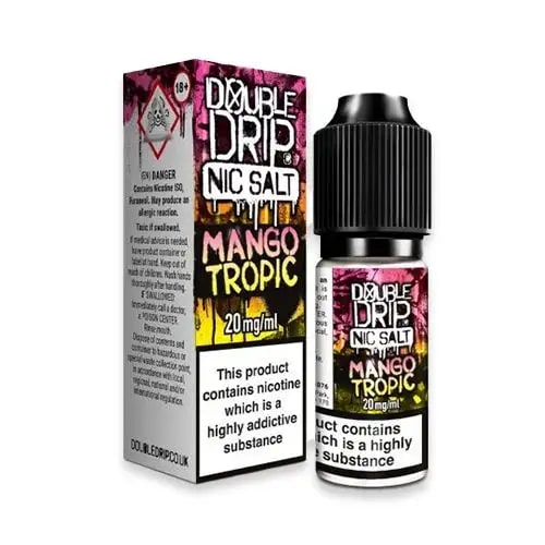 Double Drip - Nic Salt - Mango Tropic [20mg] [Quality Vape E-Liquids, CBD Products] - Ecocig Vapour Store