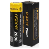 Aspire 2600mAh 18650 Battery - 2 Pack [Quality Vape E-Liquids, CBD Products] - Ecocig Vapour Store