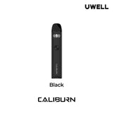 Uwell Caliburn A3 Pod Kit [Black] [Quality Vape E-Liquids, CBD Products] - Ecocig Vapour Store