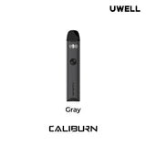 Uwell Caliburn A3 Pod Kit [Gray] [Quality Vape E-Liquids, CBD Products] - Ecocig Vapour Store