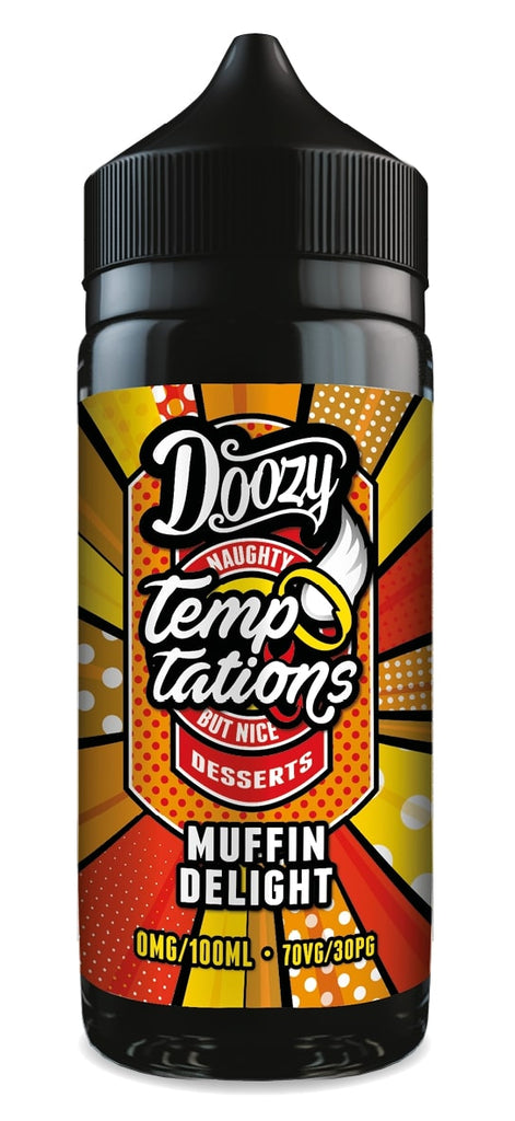Doozy Vape - Doozy Temptation - 100ml - Muffin Delight [Quality Vape E-Liquids, CBD Products] - Ecocig Vapour Store